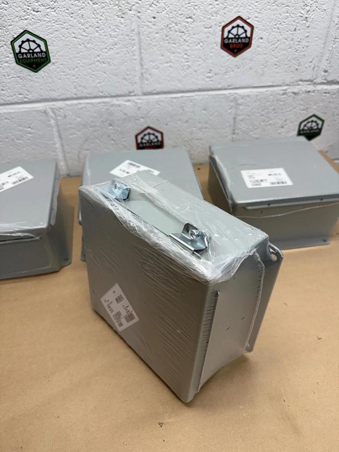Used Nvent Hoffman A808CH Junction Box/Enclosure, 1 Box of 4 Enclosures *NEW*