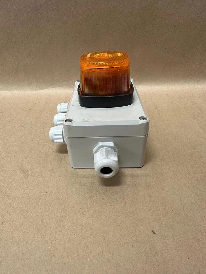 Used Hella 00280 Orange Light w/ Plastic Box