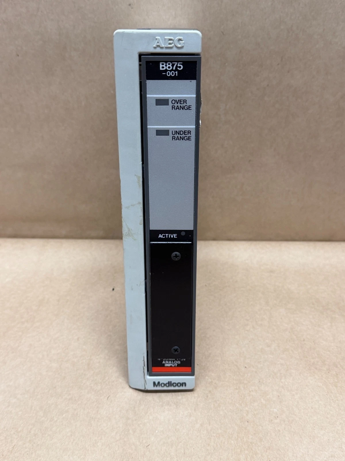 Used Modicon AS-B875-001 Analog Input Module