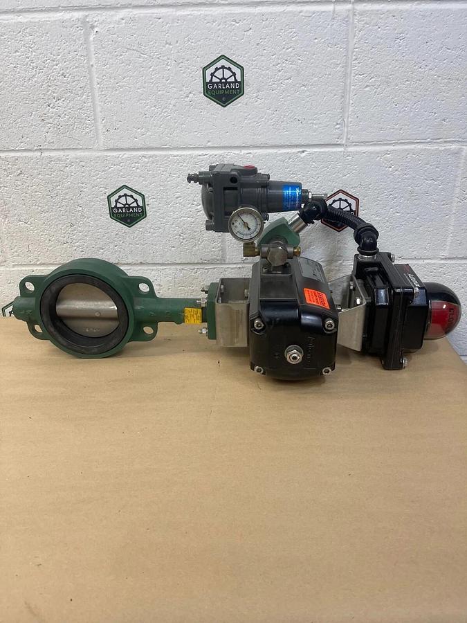 FlowServe AOK26222 Actuator Solenoid w/ Automax NXL21000 Ultra Switch