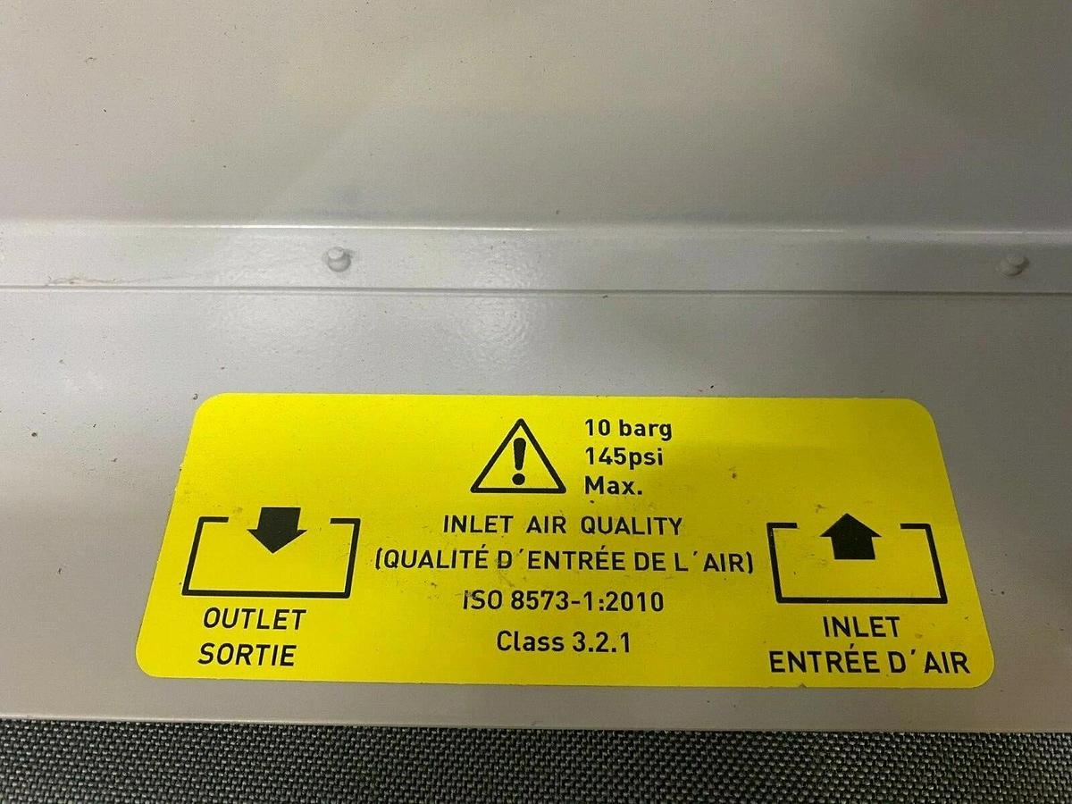 Used Parker Domnick Hunter UHP-75ZA-S-W Zero Air Generator with Manual