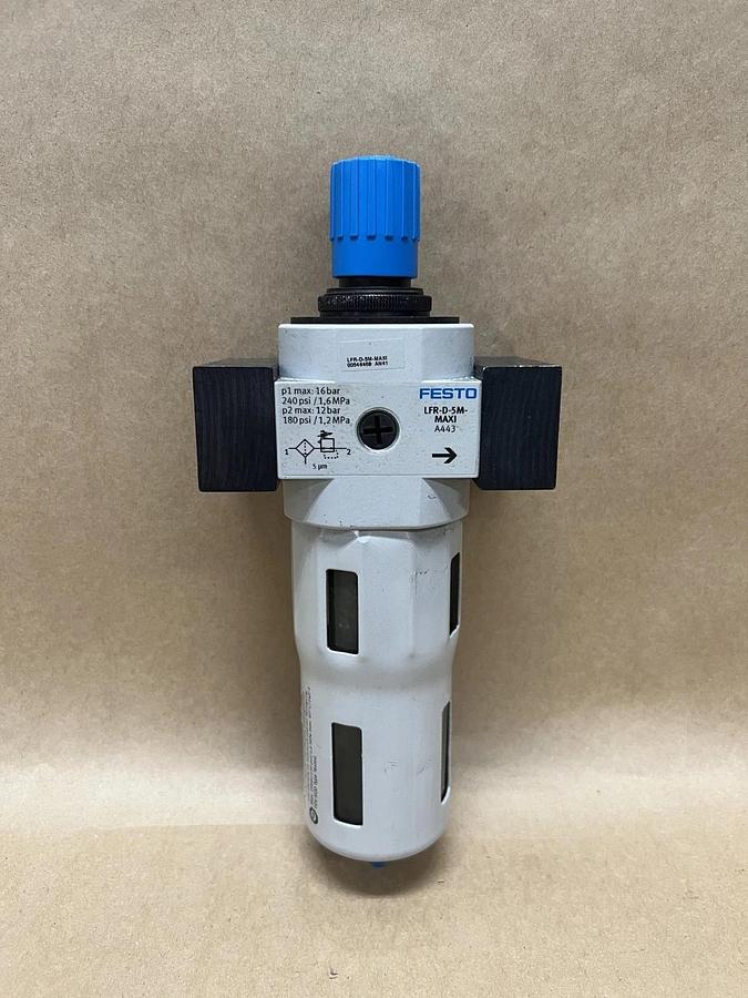 Used Festo LFR-D-5M-MAXI 16 Bar/240 PSI Filter Regulator