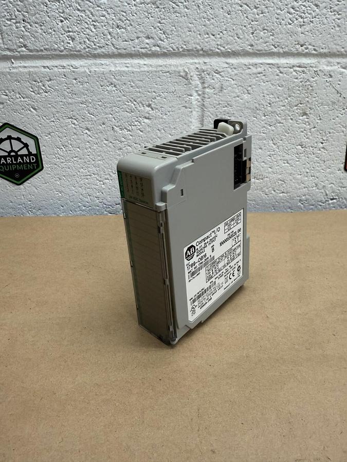 Used Allen-Bradley 1769-OB16 B Compact I/O 16 PT 20.4-26.4 VDC Sourcing Output Module