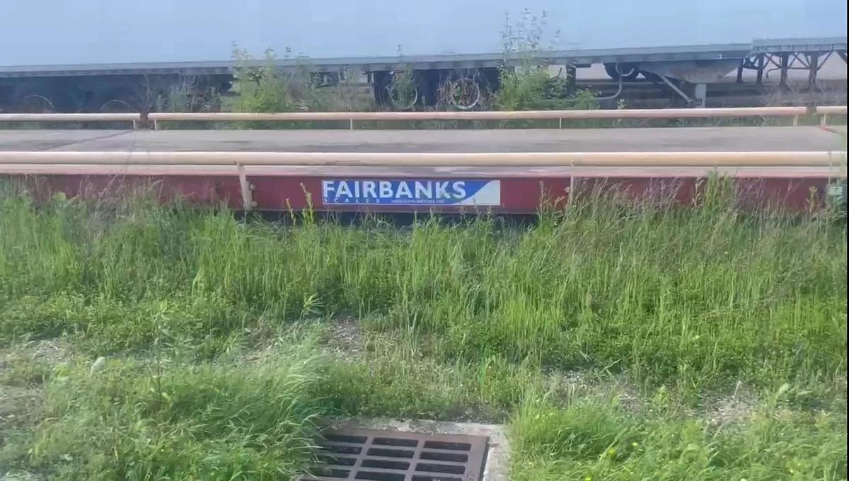 Used Fairbanks Truck Scale w/ Controls, 70' x 10' Concrete Tops, 120 Ton Capacity