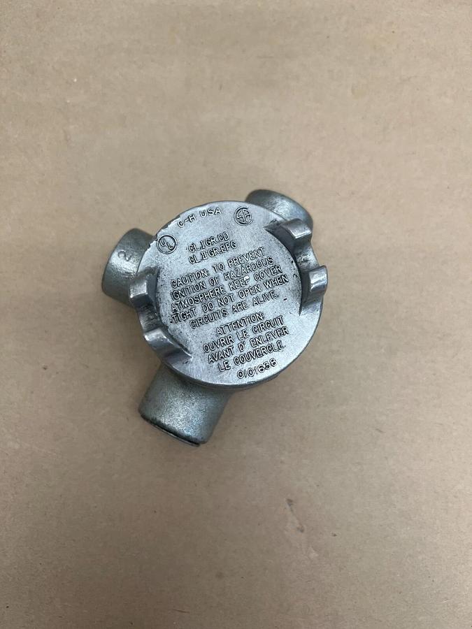 Used Crouse-Hinds GUAT14 Conduit Outlet Box
