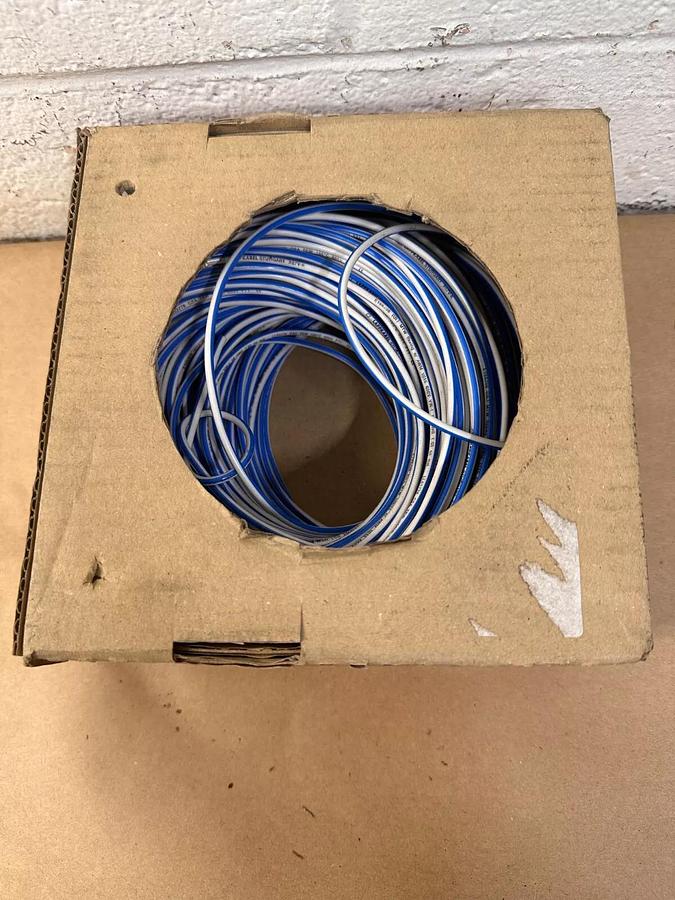 Used Lapp - 4160444 - Multi-Standard SC 2.1 1x1 0.5 White and Blue Lined 100 m