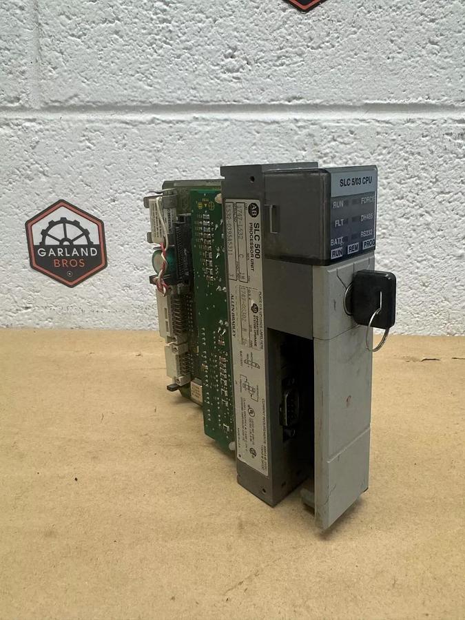 Used Allen Bradley 1747-L532 Ser C, Processor Unit, with Key