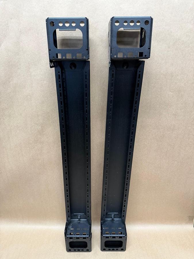 Used RITTAL VX 8660.003 Base/Plinth Corner Pieces (Set of 2)