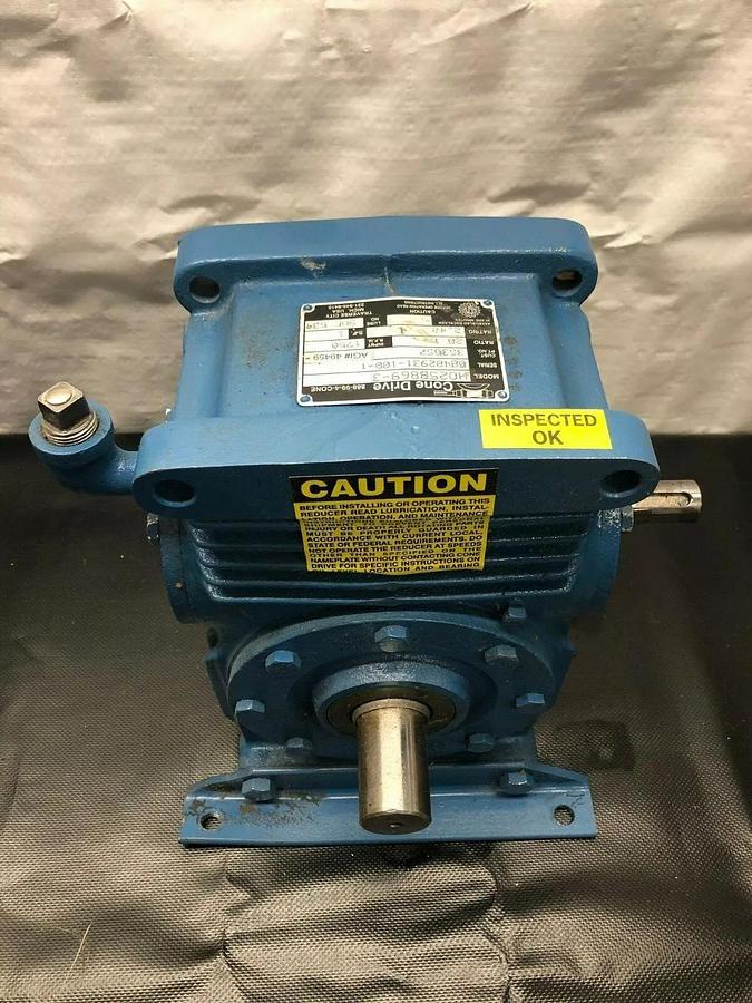 Used Cone Drive HO25B869-3 Gearbox, Serial # 08482931-100-1, Ratio: 20:1