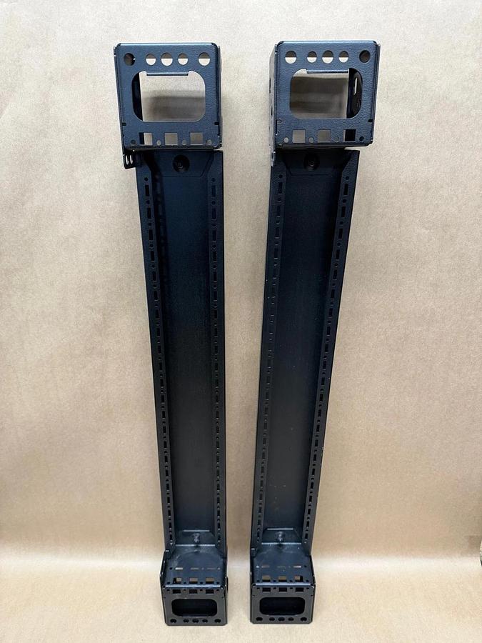 Used RITTAL VX 8660.003 Base/Plinth Corner Pieces (Set of 2)