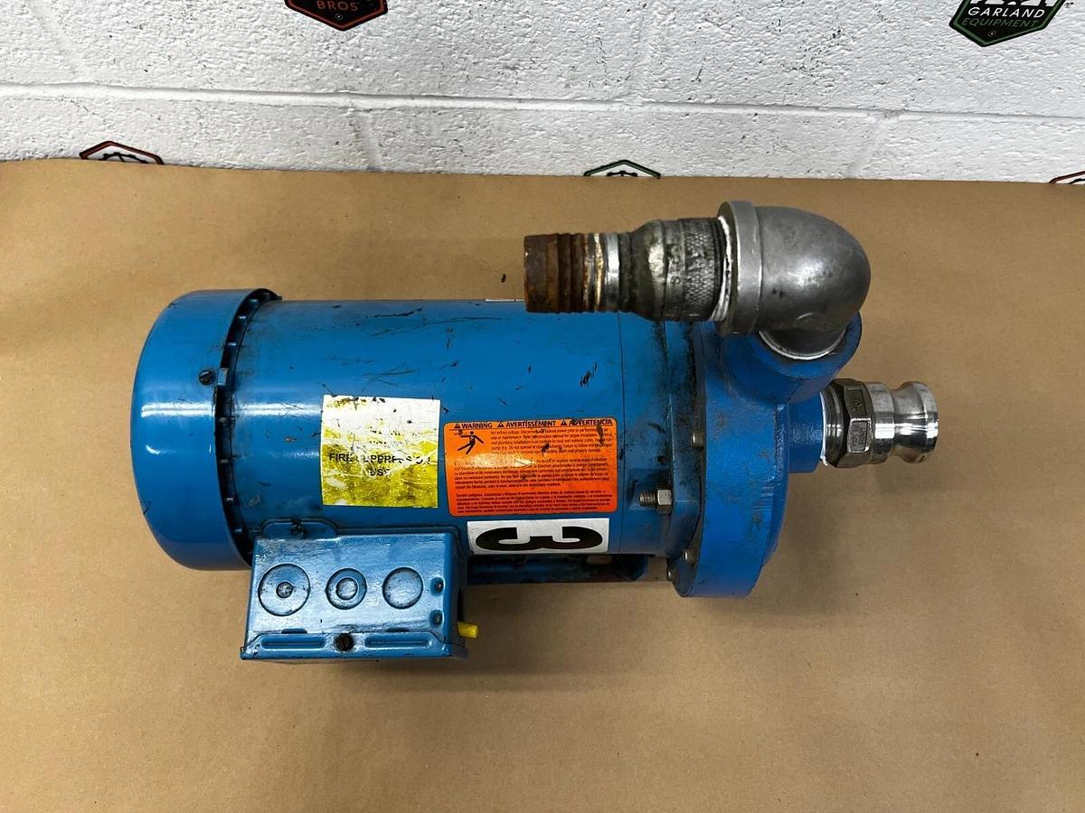 Used Goulds 2MC1H5A0 Centrifugal Pump MCC Inlet: 1 1/4 x 1 1/2