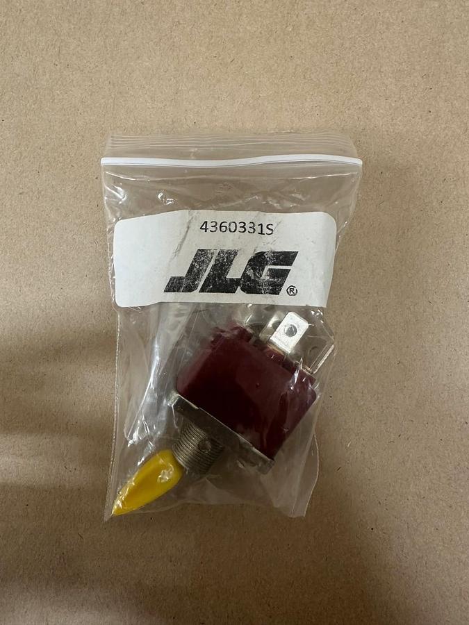 Used JLG 4360331S Toggle Switch, ON-OFF-ON *NEW*