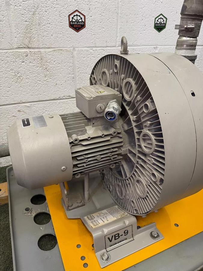 Used Anver VB-9HV Regenerative Vacuum Pump Blower, 6.2 HP