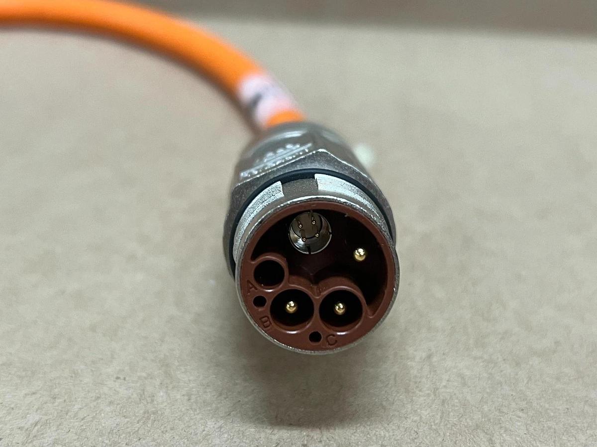 Used Kollmorgen CCNN1-025-00M40-00 3x2, 5mm2 Network Cable - Lot of 3