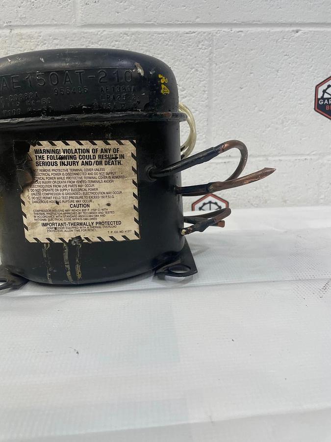 Used Tecumseh AE150AT-210 Refrigeration Compressor