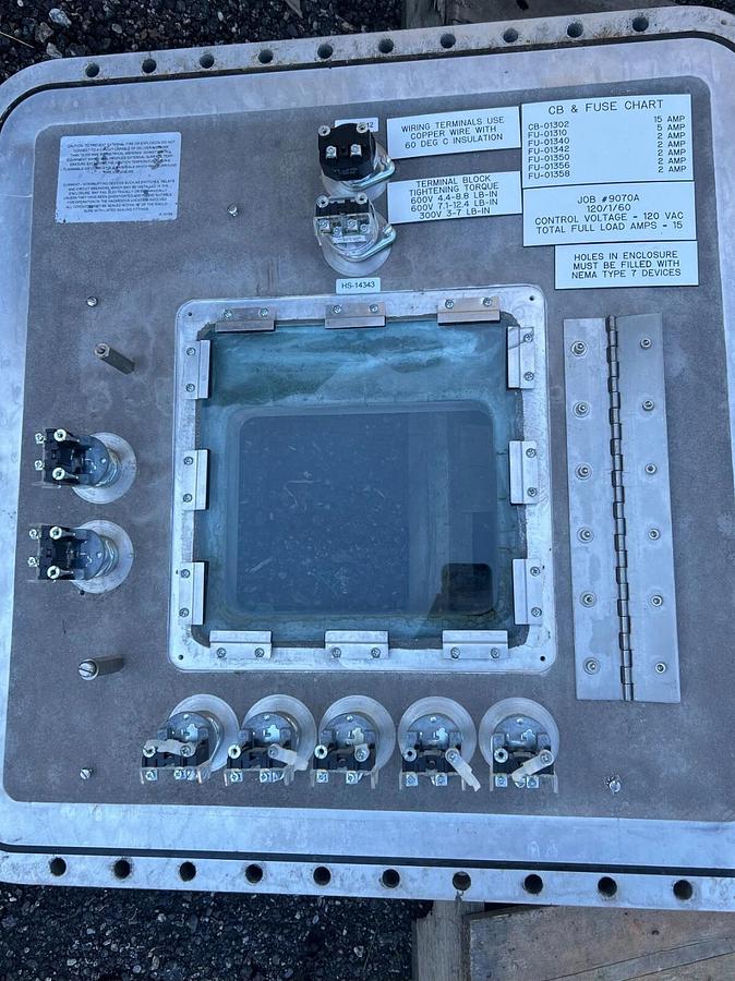 Used Killark EXB-242410 N34 Explosion Proof Electrical Enclosure