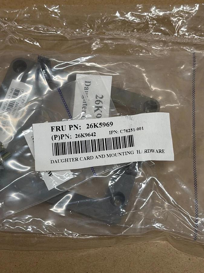 Used IBM 26K5969 Daughter Card and Mounting Hardware - Lot of 3