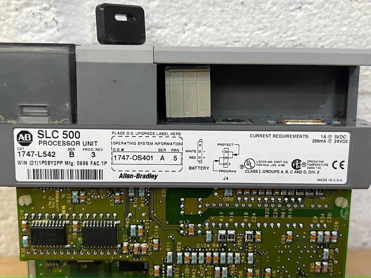 Used Allen Bradley 1747-L542 Series B Processor Unit SLC 500