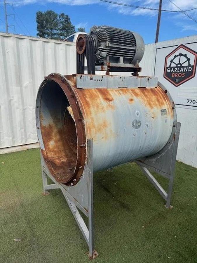 Used Hartzell Fan 54-42-VQ3, 42” Horizontal Axial Fan, 50Hp Motor @ 1770RPM, 575V