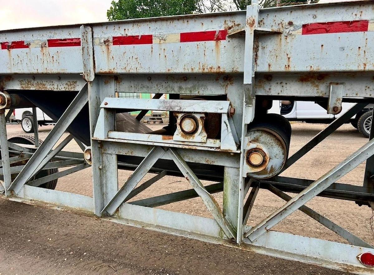 Used Dormont Allen Conveyor Co 42”x61’ Rough Top Conveyor Belt, 42” W Belt, 61' Long