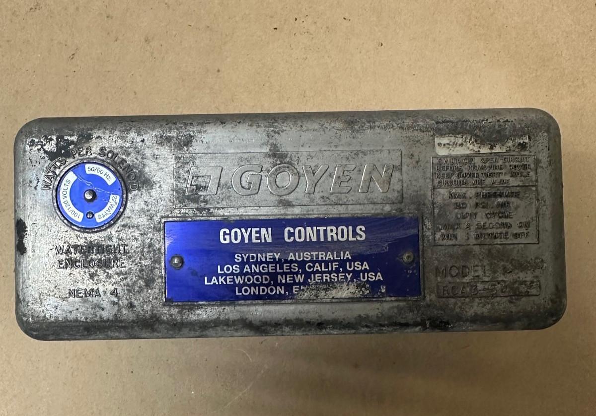 Used Goyen RCAB-5V Watertight Enclosure 22 Watts, 100/120V