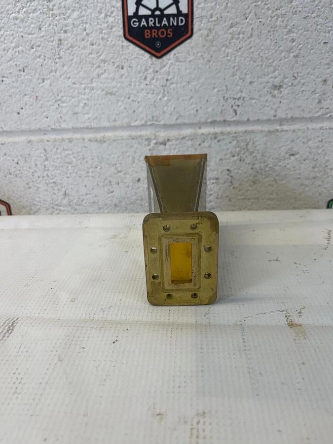 Used Penn Engineering 9046-4B15-NN WR-112 Flange- CPRG Brass Horn 15 dB