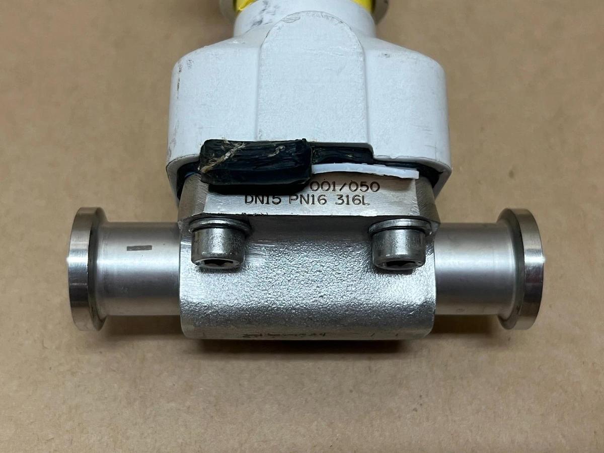 Used Alfa Laval Saunders DN15, 316L, Diaphragm Valve