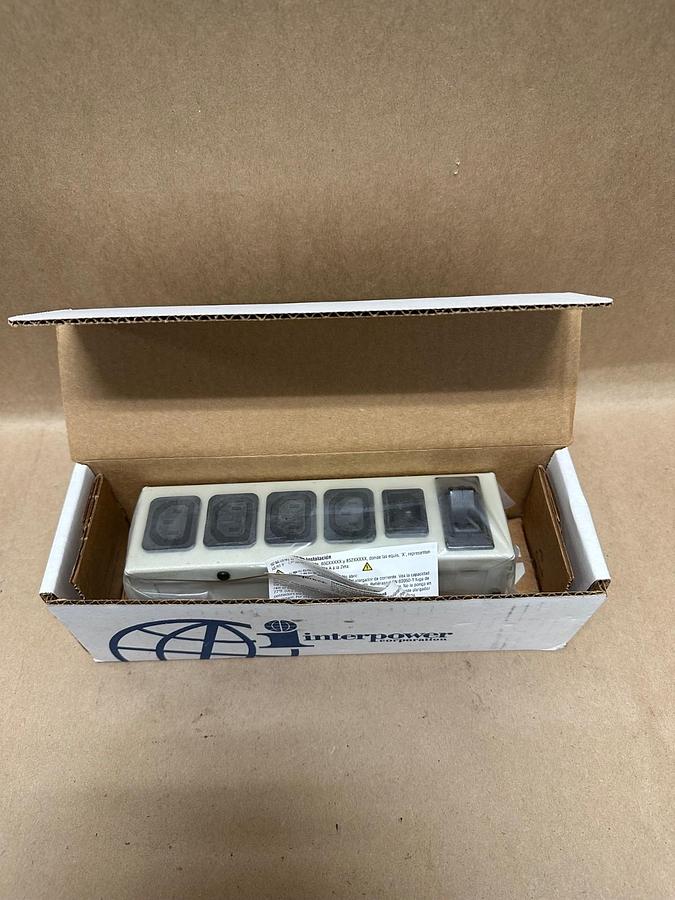 Used INTERPOWER 852J2D00 Power Outlet *NEW*