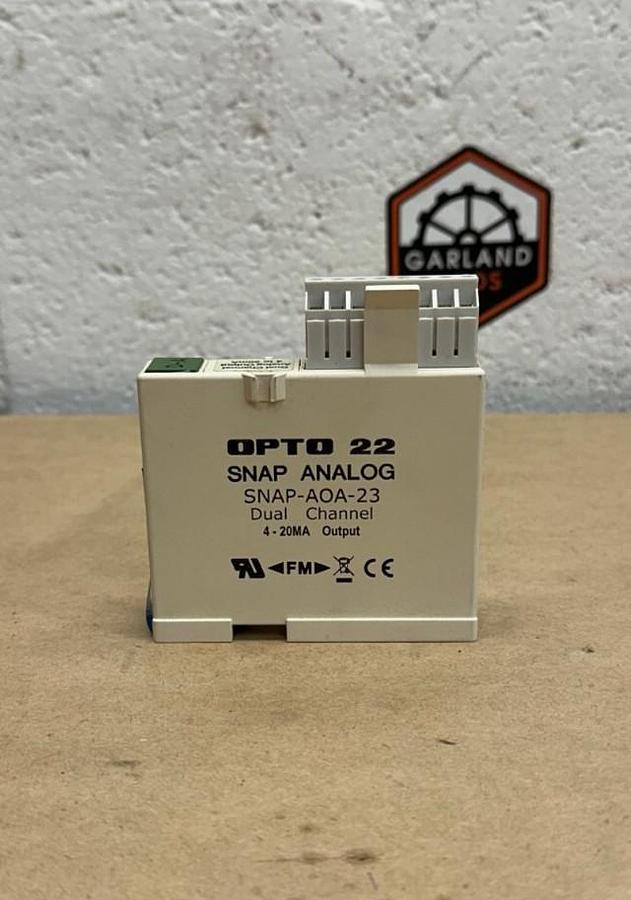 Used Opto 22 SNAP-AOA-23 Analog Module, Dual Channel