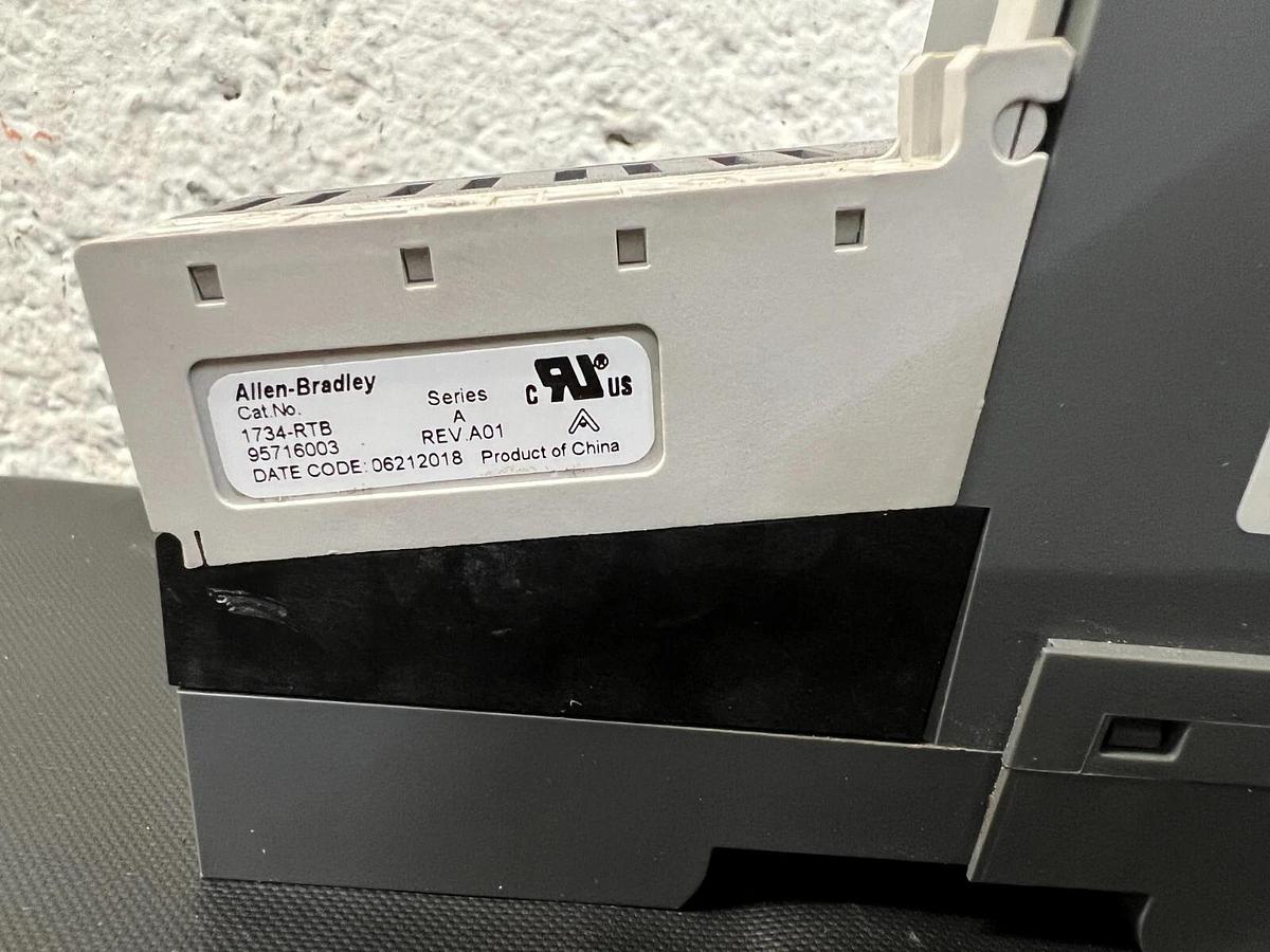 Used Allen Bradley 1734-AENT Ser B Ethernet/IP TP Media I/O Adapter 24VDC