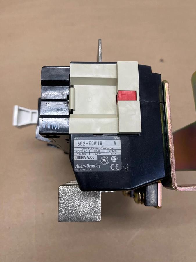 Allen Bradley 592-EOW16 Manual Reset, Series A, Open Type, 3 Pole, 165 A