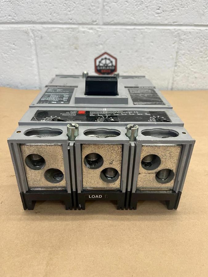 Used Siemens LXD63H600 Motor Circuit Interrupter, 3 Pole, 600A