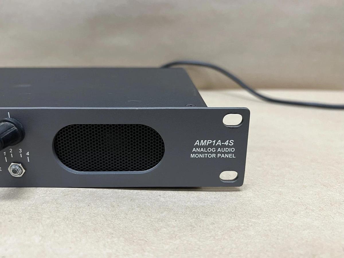 Used Wohler Technologies AMP1A-4S Analog Audio Monitor Panel (Missing Knob)