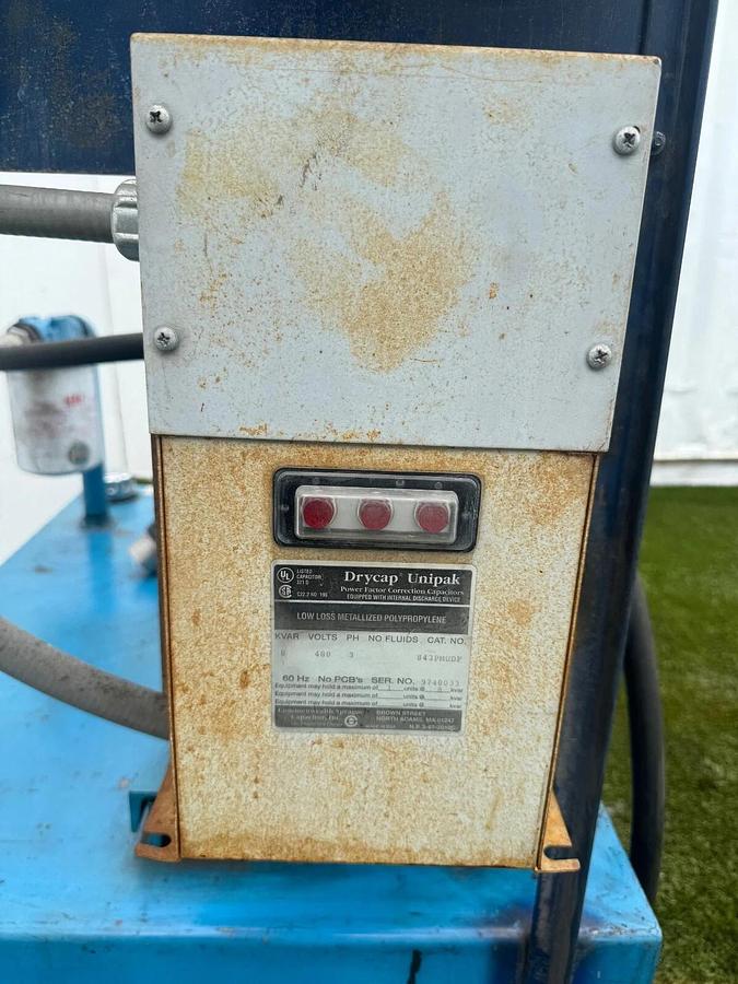 Used 20Hp Hydraulic Power Pack, Nachi VDC-3B-1A3-E20 Vane Pump, 85 Gal Tank