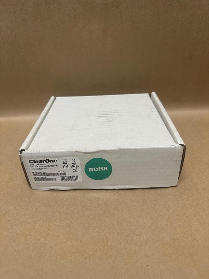 Used ClearOne 860-156-200L Chat 150 USB Group Speakerphone *NEW*