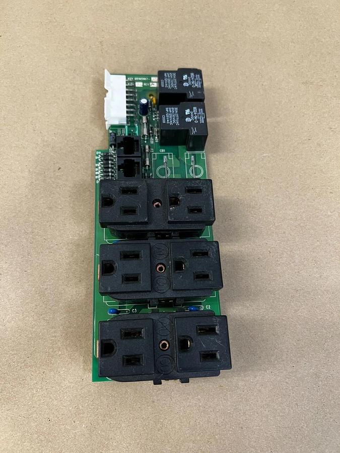 Used Avaya 05145967-1060 Power Outlet Backplate