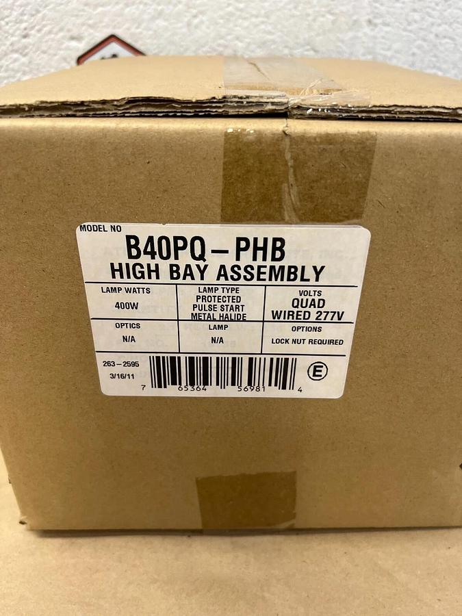 Used Atlas BK1640PQ-P Baylighter 16” High Bay (Missing Manual/Bulb)