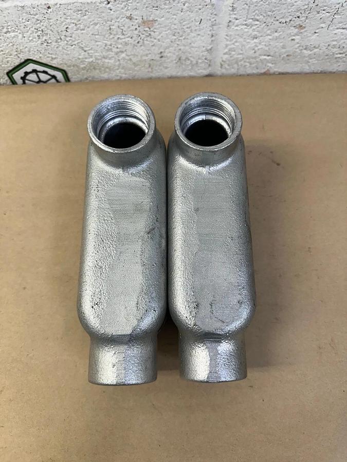 Used 1-1/4” LB Conduit UL - Lot of 2
