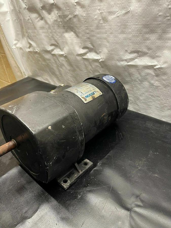 Used Leeson C4T17FZ57A, A.C. Gearmotor, 460 V, 60 Hz, 125 lbs of torque
