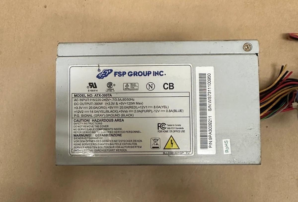 Used FSP Group INC. ATX-300TA Power Supply