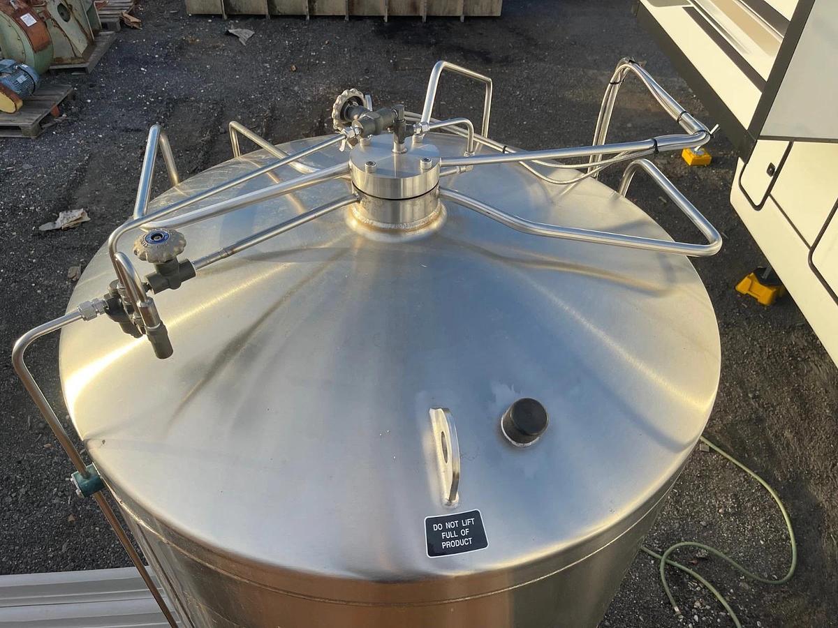 Used Perma-Cyl 2000L Nitrogen Refrigerated Liquid Storage Tank Perma-Cyl 2000 HP PSTR