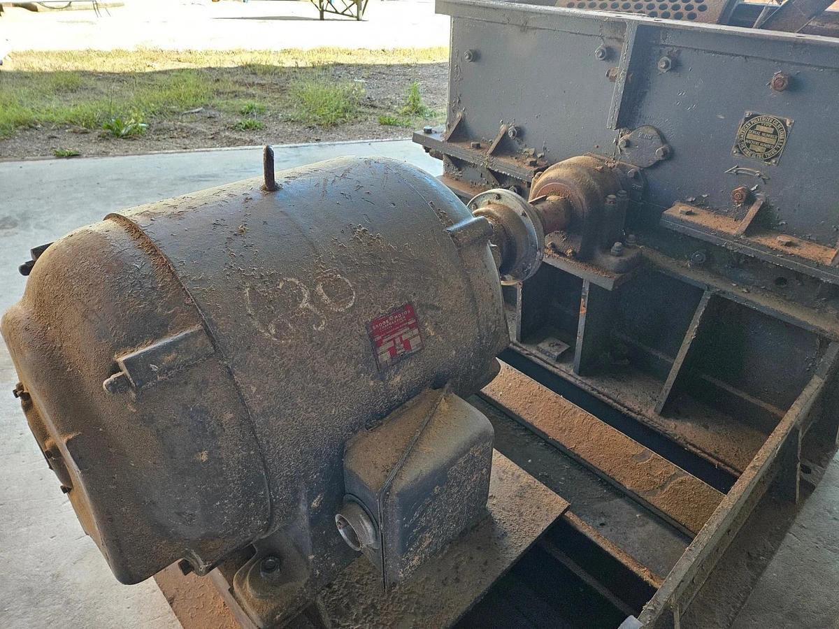 Used American Pulverizer Model WS Crusher, Shredder, Hammer Mill 50Hp Drive