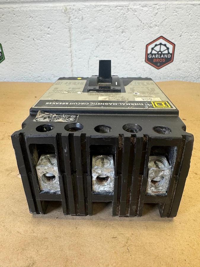 Used Square D FAL36050 Thermal-Magnetic Circuit Breaker, 50 A