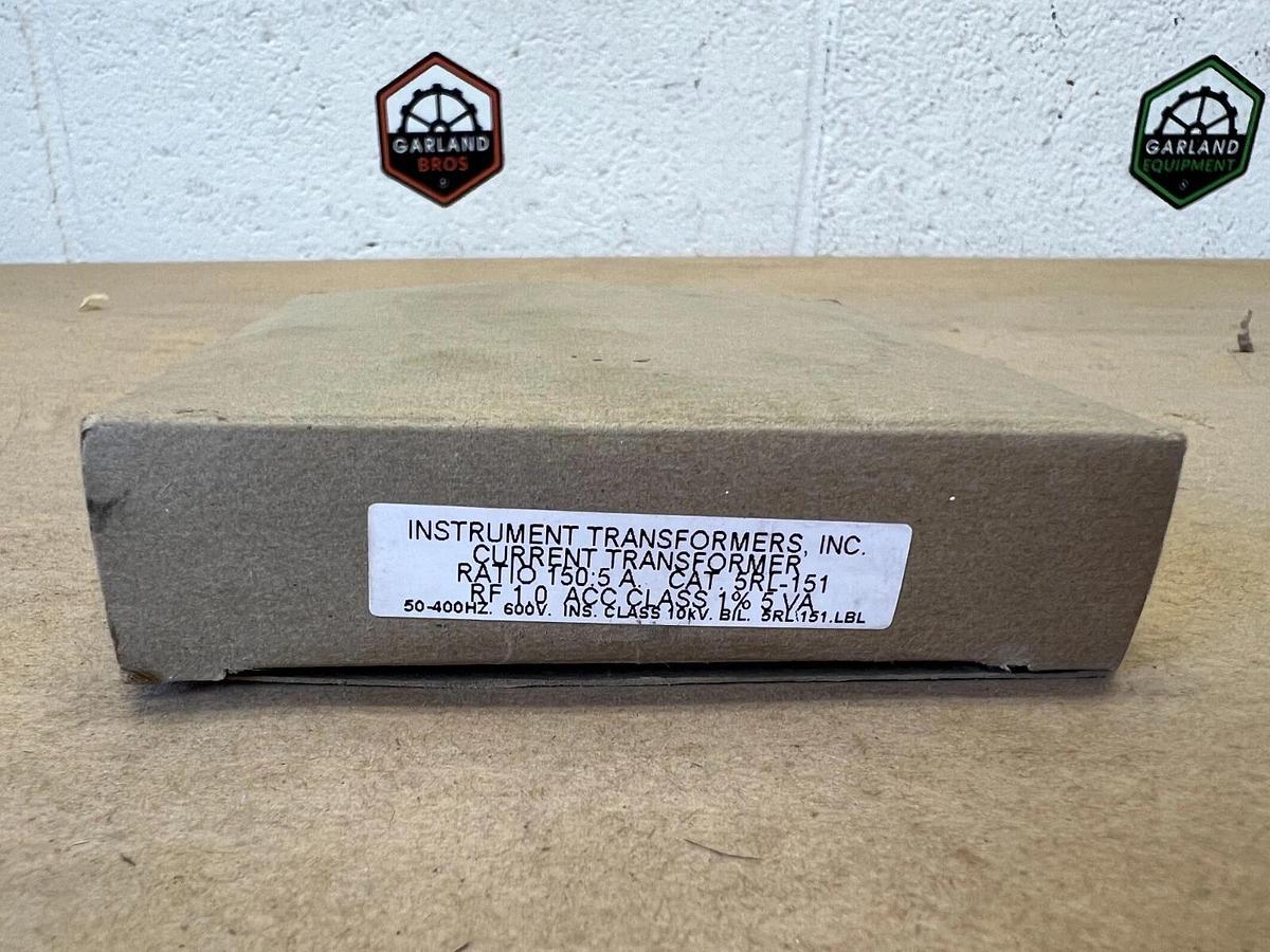 Instrument Transformers Inc. 5RL-151 Current Transformer