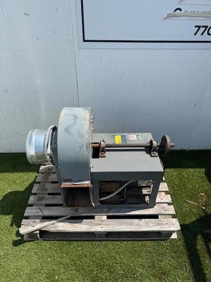 Used Lincoln/Dayton, S-17641/3C106A 5Hp Motor @ 1740RPM, 60A, w/ 15-5/8” Blower