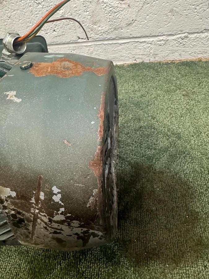 Used Toshiba B0054FLF2AMH03, 5 HP Motor, 1735 RPM, 230/460 V, 3 Ph, TEFC Fr, 60 Hz