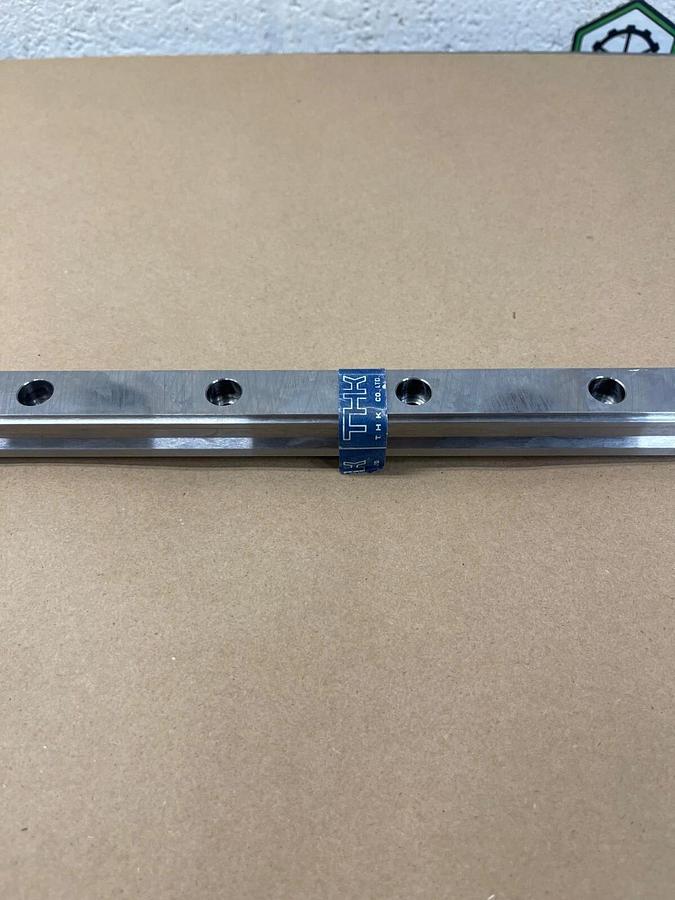 THK Caged Ball Linear Motion Guide Rail, 46 3/8” Long, 7/8” Wide