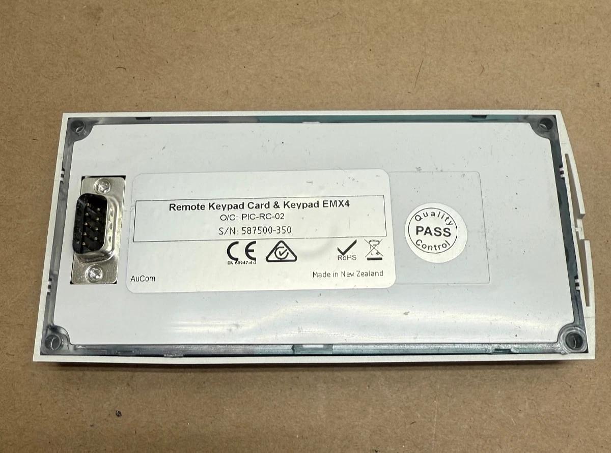 Used Benshaw Inc. PIC-RC-02 Remote Keypad Card & Keypad EMX4 *NEW*