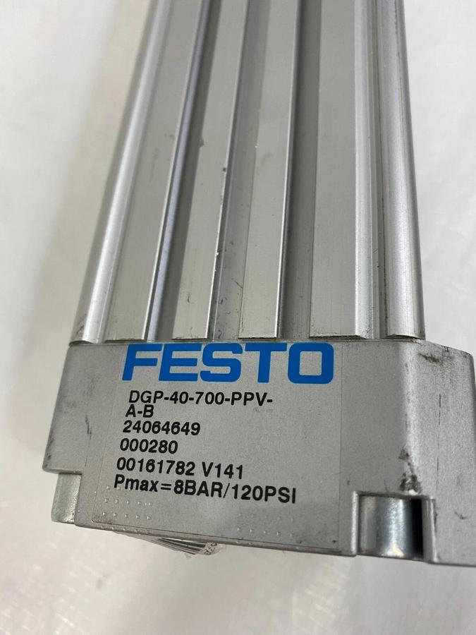Used Festo DGP-40-700-PPV-A-B Rodless Air Cylinder