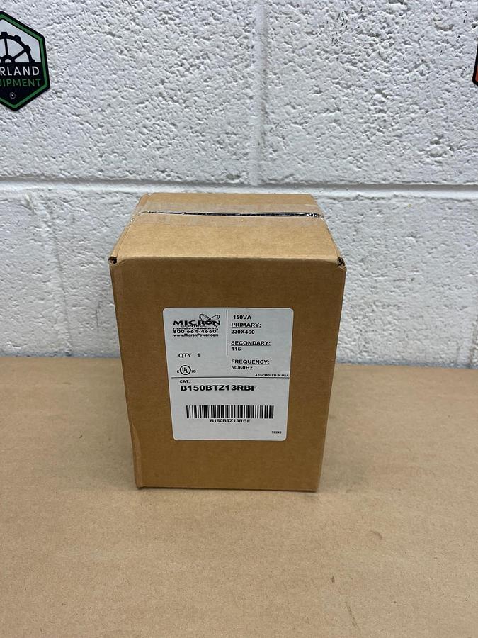 Used Micron Control Transformers B150BTZ13RBF, 150VA, PV:230x460 SV:115 *SEALED*